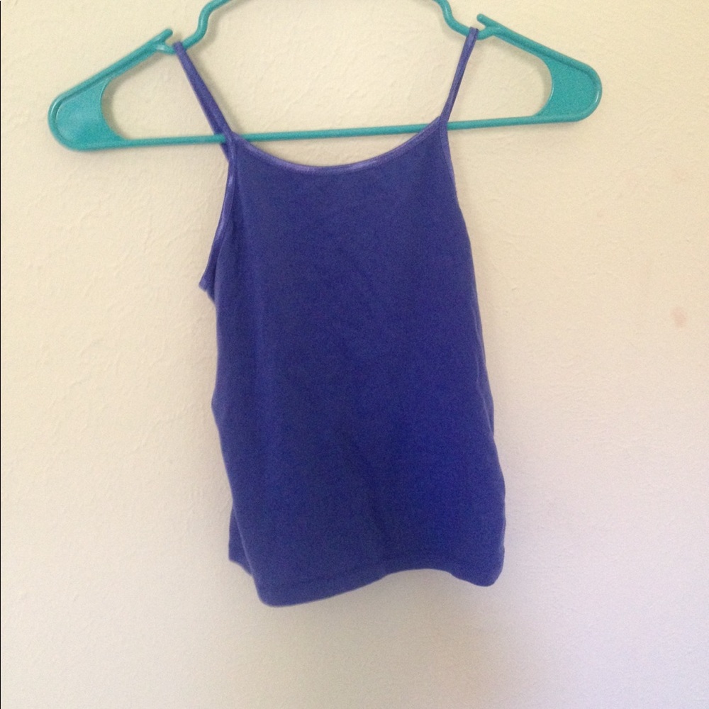 Faded Glory periwinkle tank top