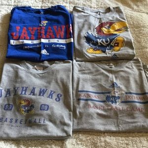 University of Kansas (adidas) T-shirts