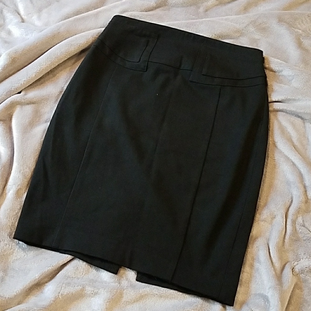 Express black pencil skirt