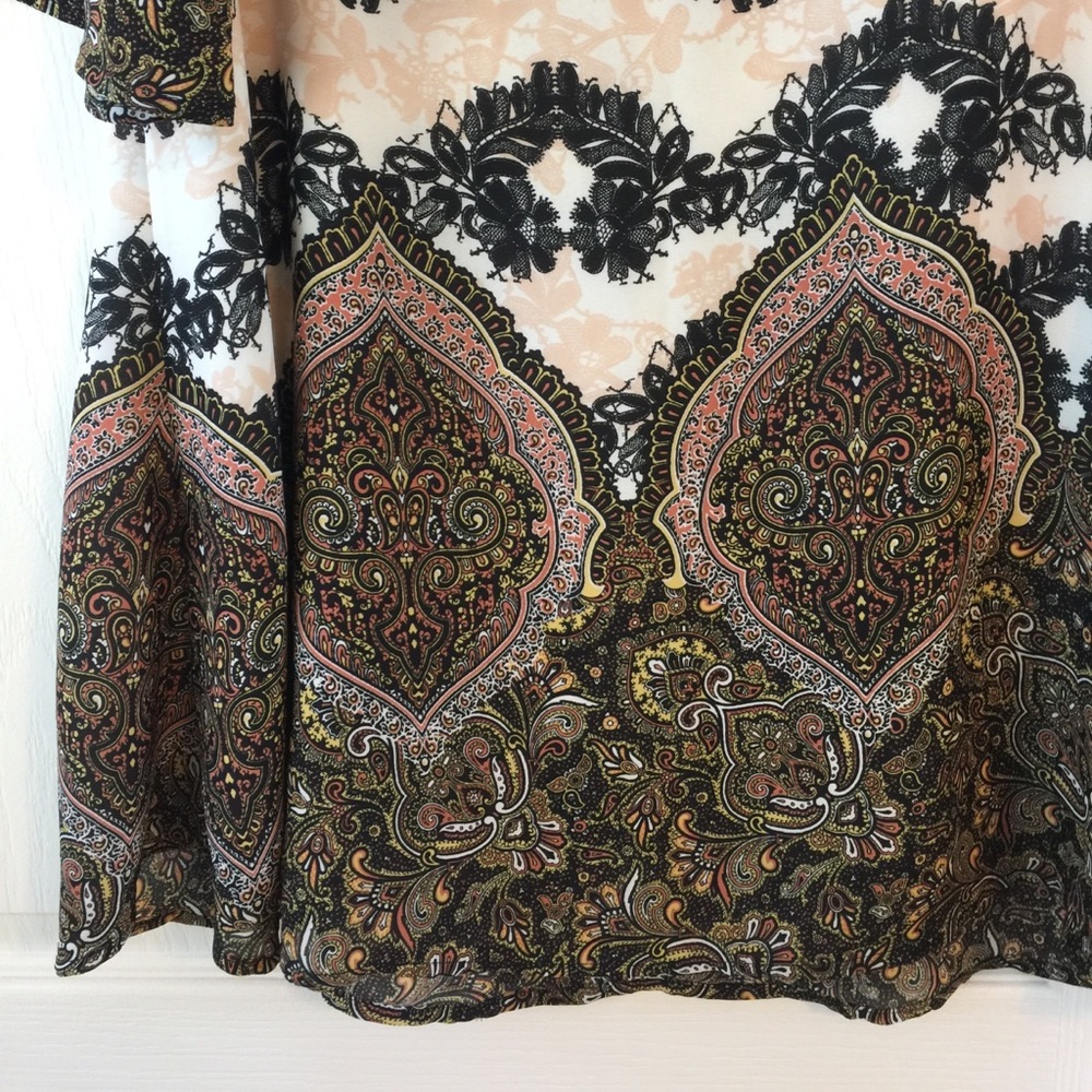 Abstract printed shift dress - Picture 5 of 5