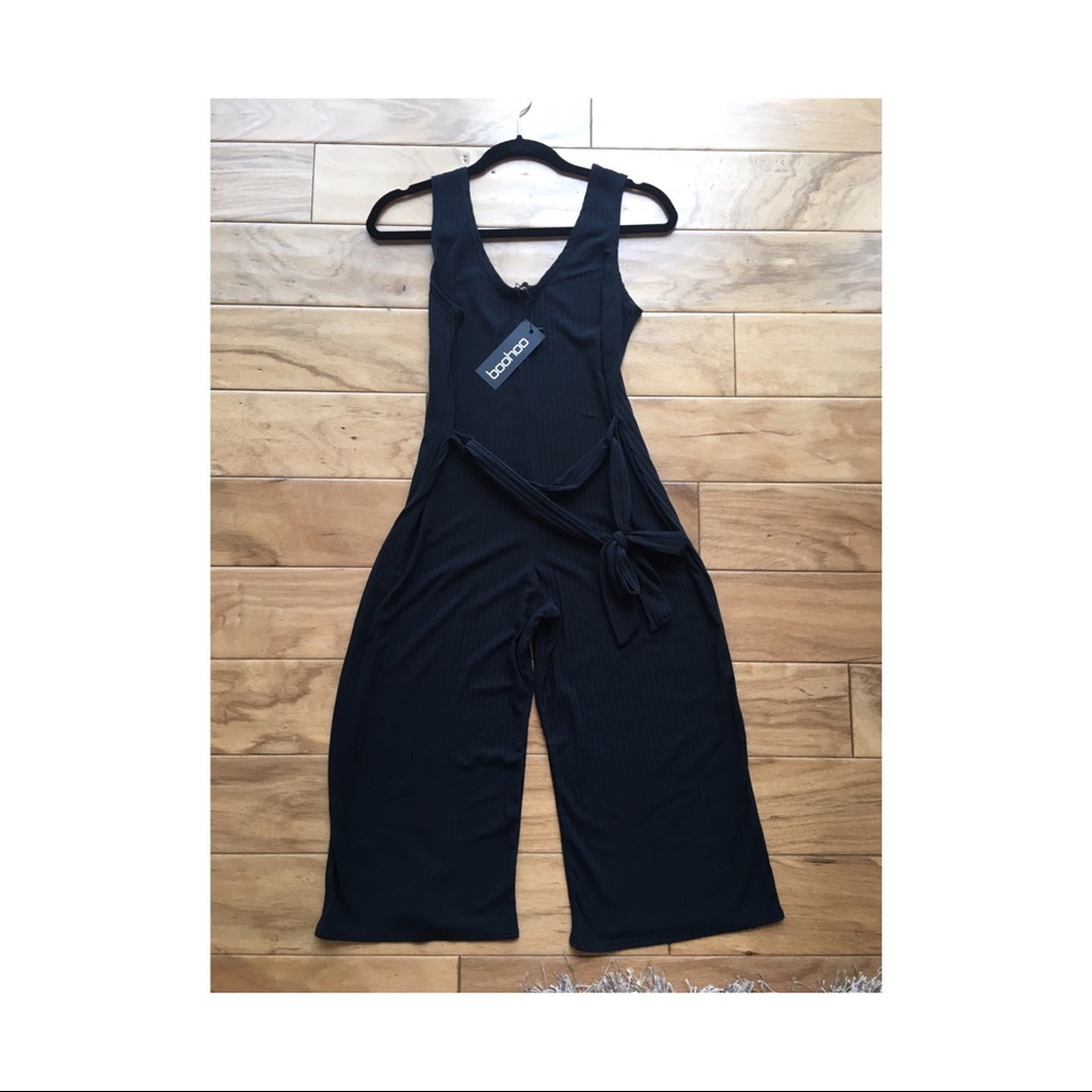 Black stretchy jumpsuit