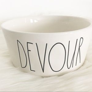 Rae Dunn "Devour" dog bowl *Brand new with no tags