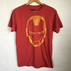 Red Avengers Iron Man Shirt
