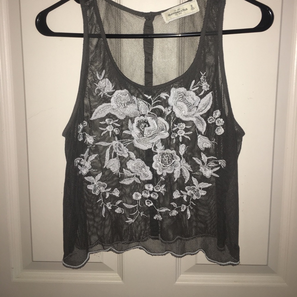 Abercrombie and Fitch mesh tank top!