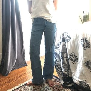 Anthropologie (pilcro) chambray pants!