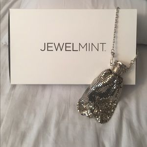 Silver Cocktail Wristlet