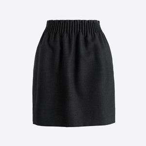 J. Crew Black Sidewalk Skirt