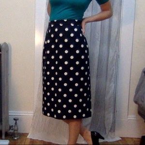Vintage PolkaDot Skirt