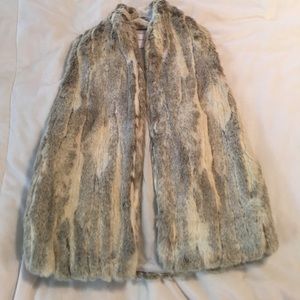 BCBG Faux Fur Vest