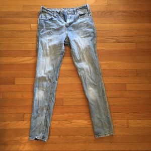 Levi's high rise skinny jeans