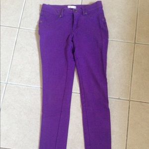 Girls purple pants