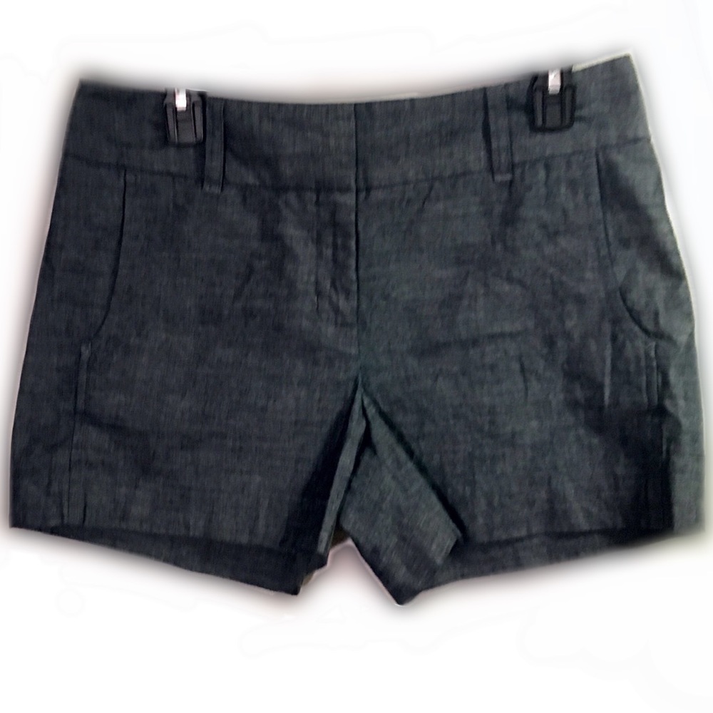EUC Size 6 Slate Cotton Shorts by Daisy Fuentes