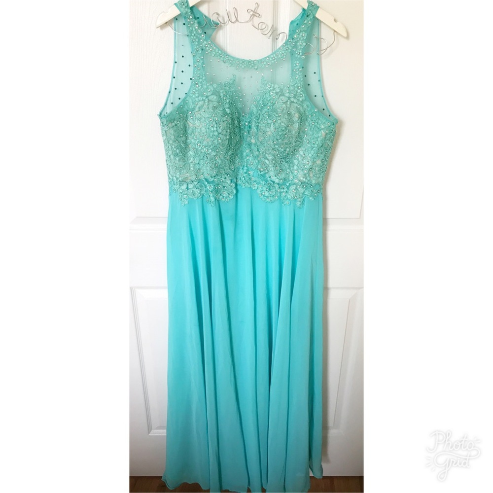 "The Little Mermaid" Long Flowy Dress