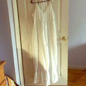 Michael Kors white maxi dress