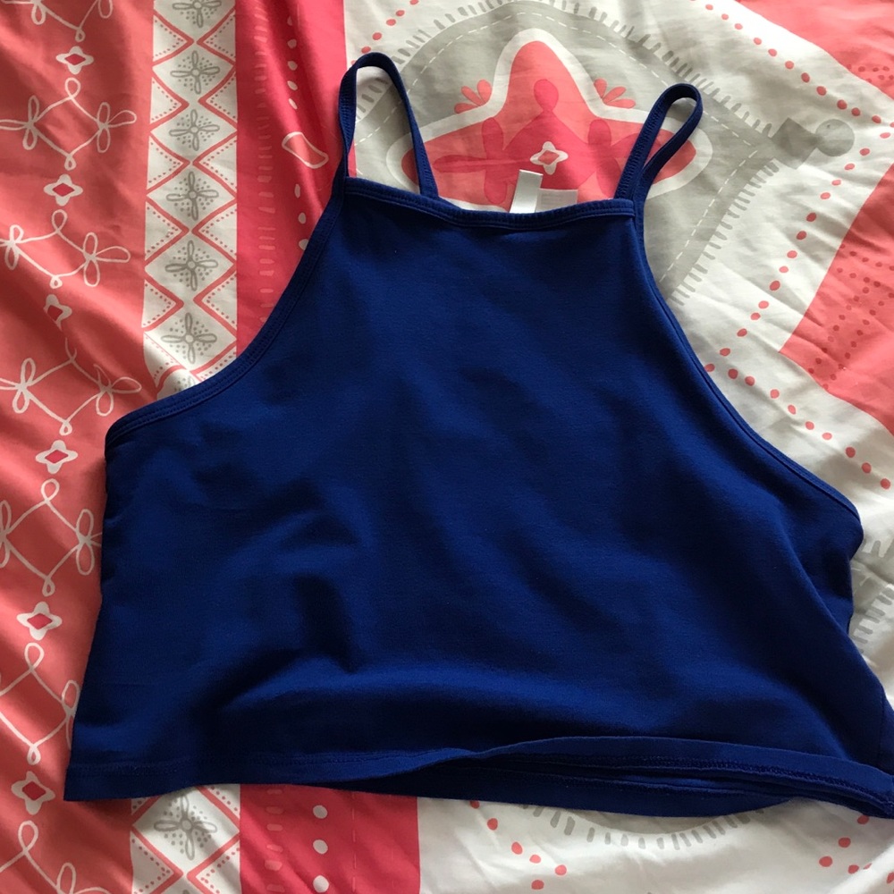 H&M crop top Blue