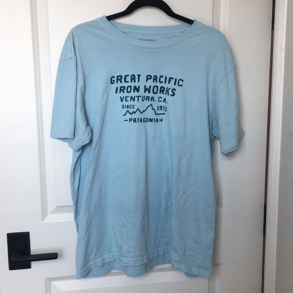 Blue Patagonia T-shirt size large