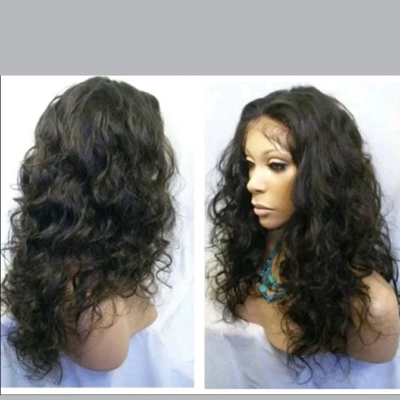 Virgin Remy Curly Bodywave Lacefront Wig  20 inch main image 5