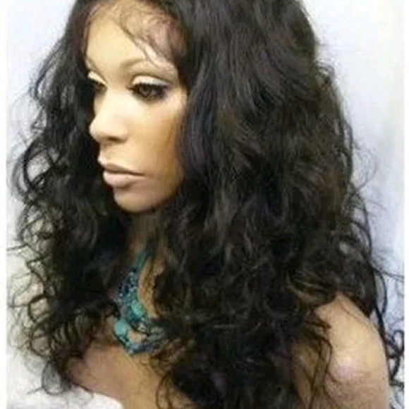 Virgin Remy Curly Bodywave Lacefront Wig  20 inch main image 4