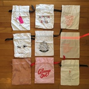Sephora Play! bags (set of nine)