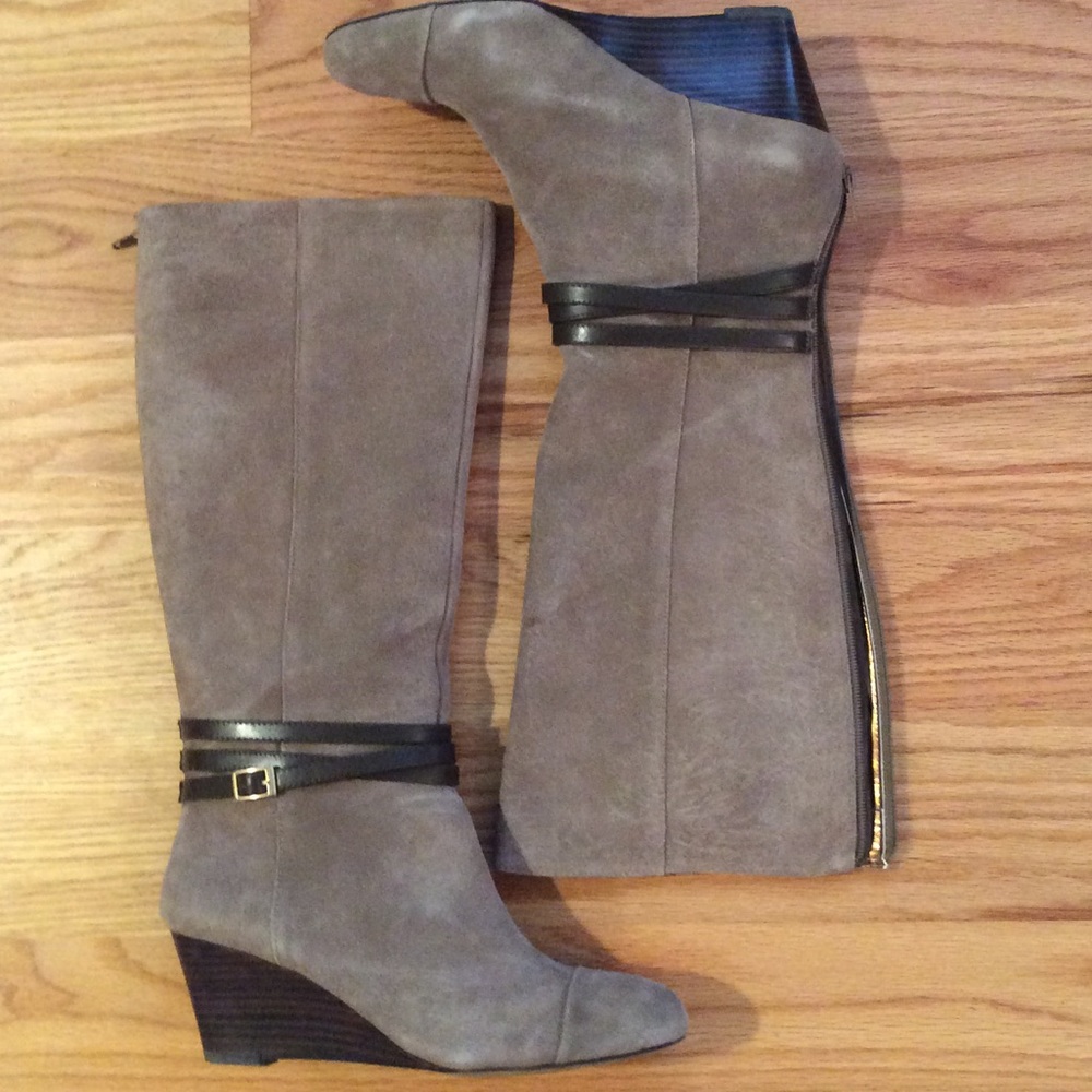 Sole Society wedge boots