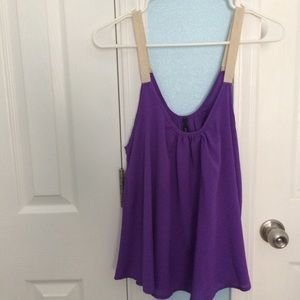 Purple tank