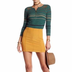 Free People Modern Femme Skirt