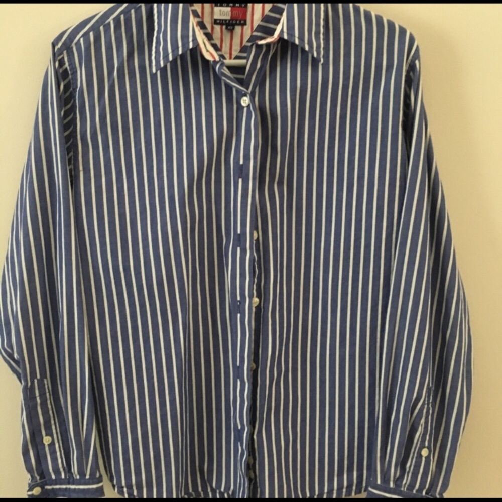 SOLD!! Tommy Hilfiger  button-down dress shirt ! - Picture 5 of 5