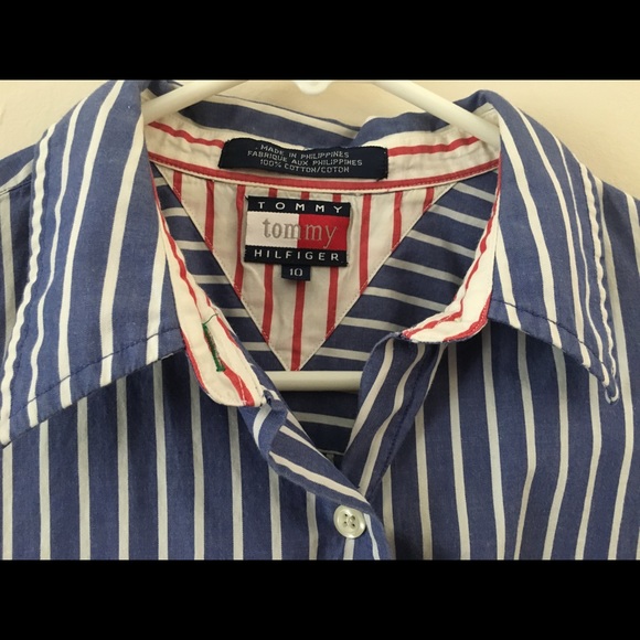 SOLD!! Tommy Hilfiger  button-down dress shirt ! - Picture 2 of 5