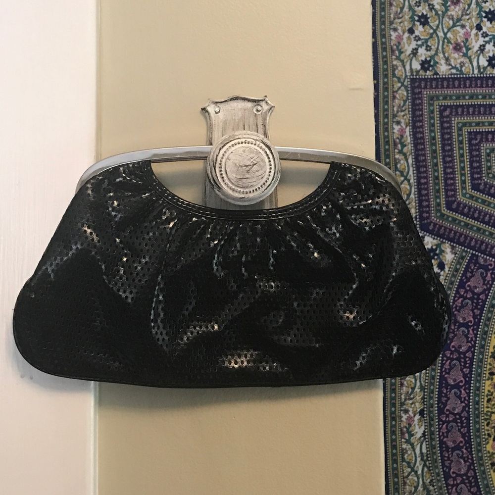 Black clutch from Express