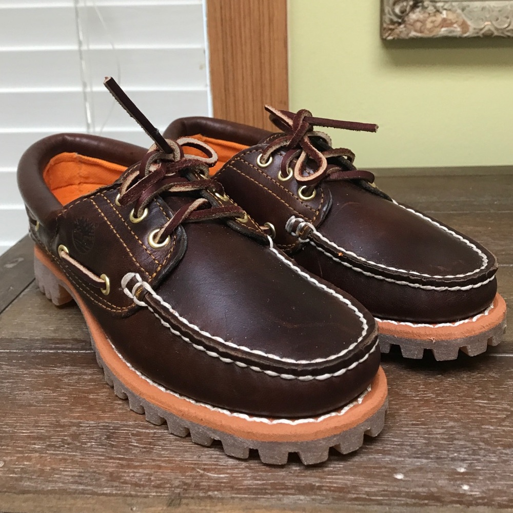 Timberland brand new leather shoes