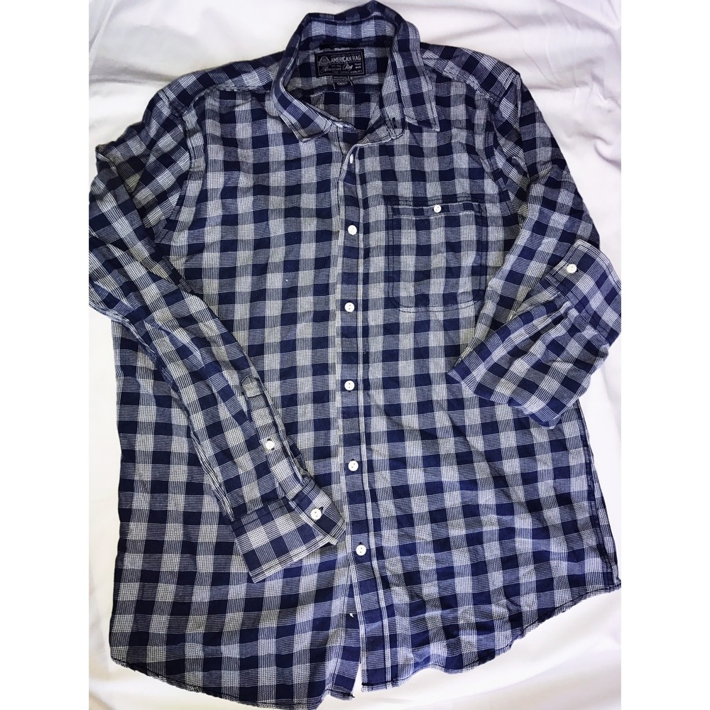 American Rag Navy Flannel