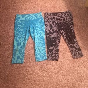 Just under the knee Nike Dri Fit pants