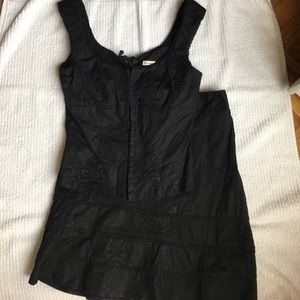 Nanette Lepore skirt top set sz 2