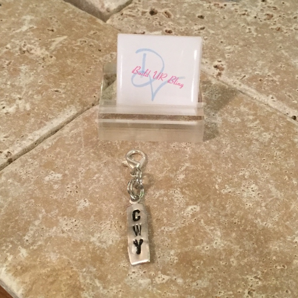 ✨Custom stamped initial blank✨