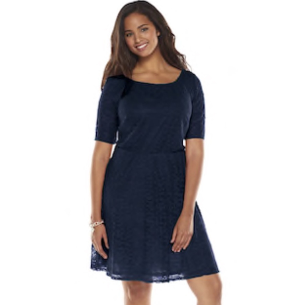 Wrapper Lace Dress 3X