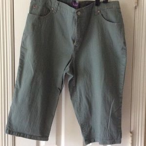 Gloria Vanderbilt skimmers size 18W in great cond