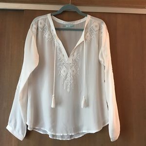 Beautiful soft  white top