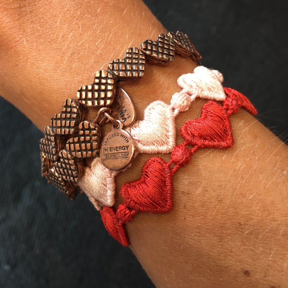 💗💕Vintage 66 Rose Gold Heart's wrap Vday 2016💞