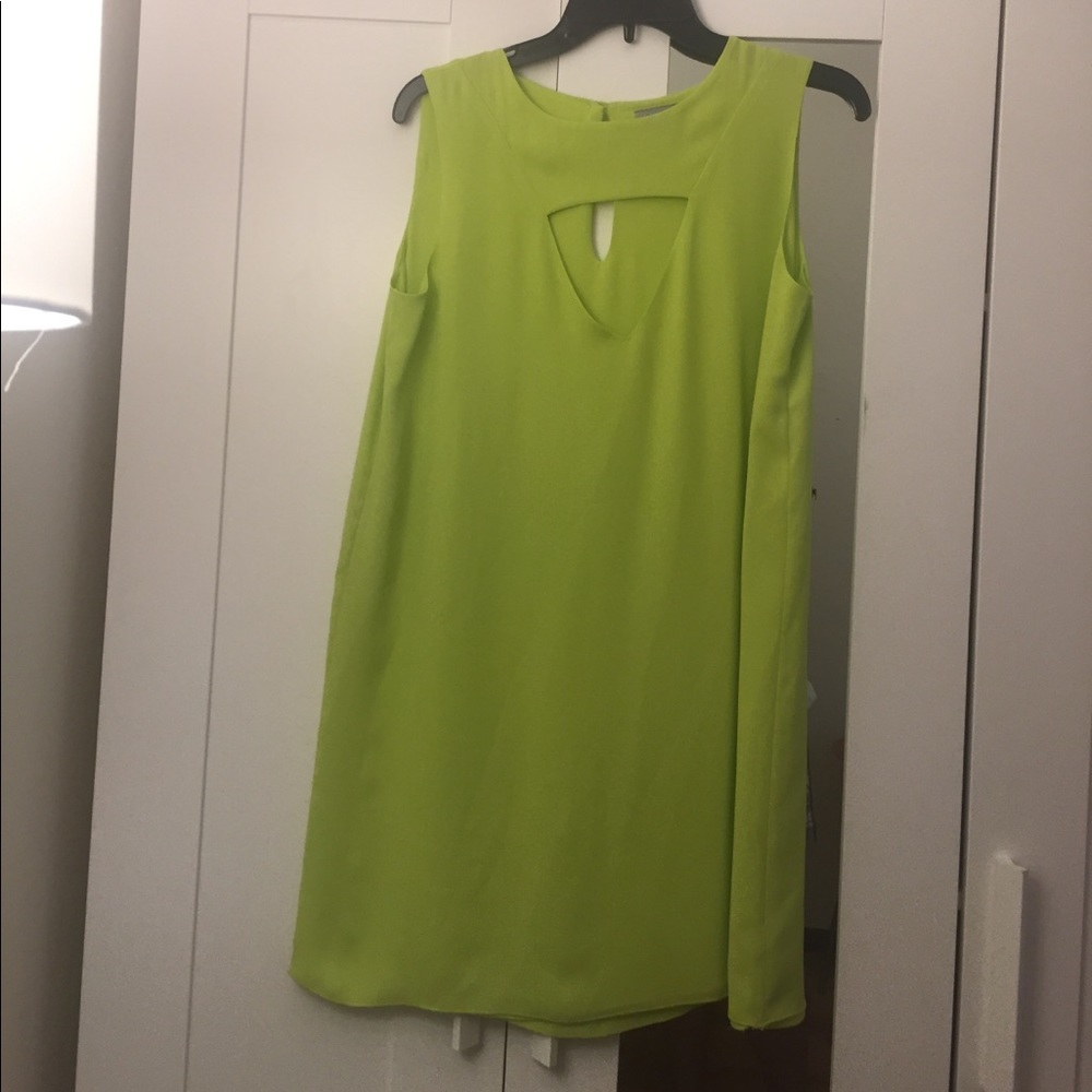 Green women dress