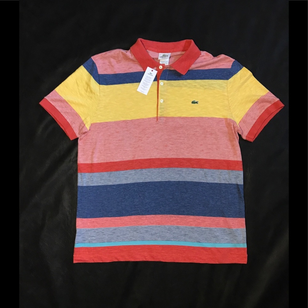 NWT - LACOSTE Men's Polo Shirt - Large
