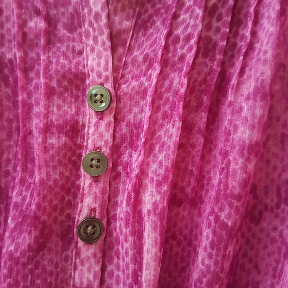 Sheer Purple Blouse - Picture 2 of 3