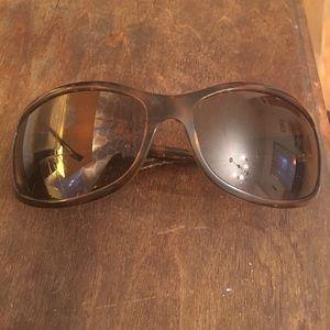 Prada tortoiseshell sunglasses.