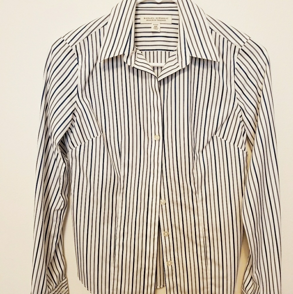 Banana Repulic Non-Iron Tailored Dress Shirt