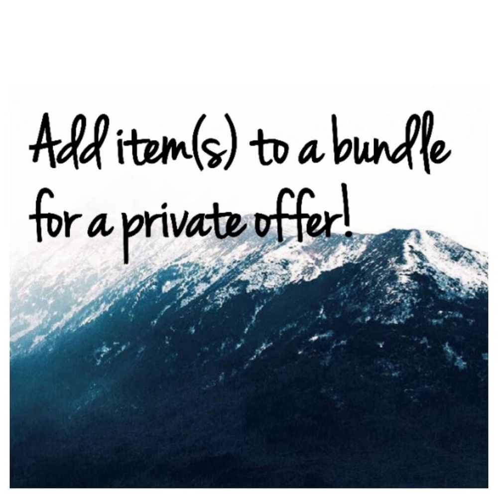 Private offers!