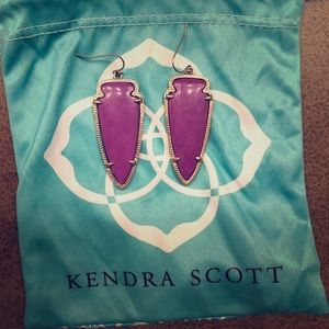 KENDRA SCOTT SKYLAR EARRINGS - 2.25"L X 0.75"W