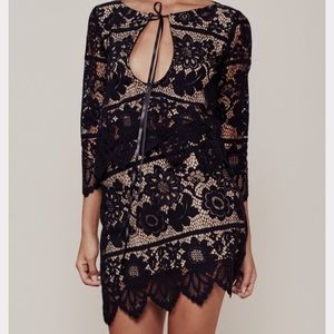 For Love and Lemons Gianna Mini Skirt Size M