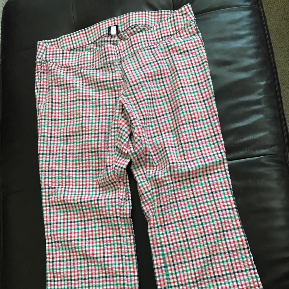 Gingham Pants