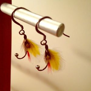 Fly Fishing Earrings