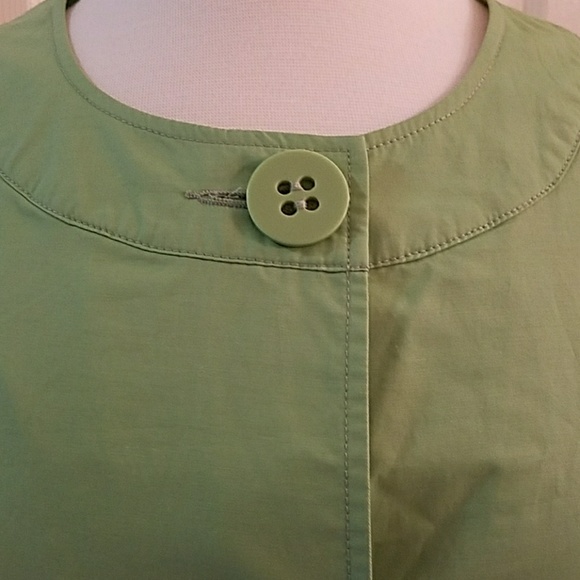 Stylish Green Tulle Jacket - Picture 2 of 8