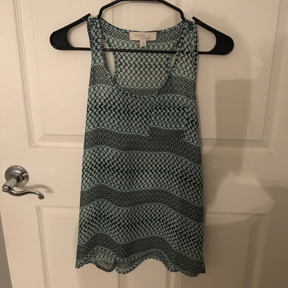 Tribal print tank top